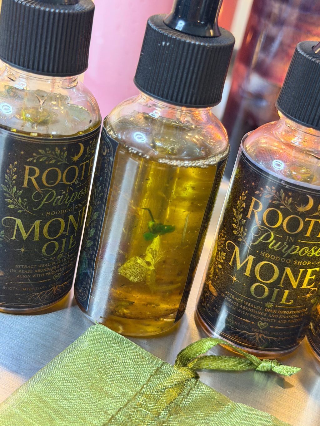 Rooted Money Drawing Oil